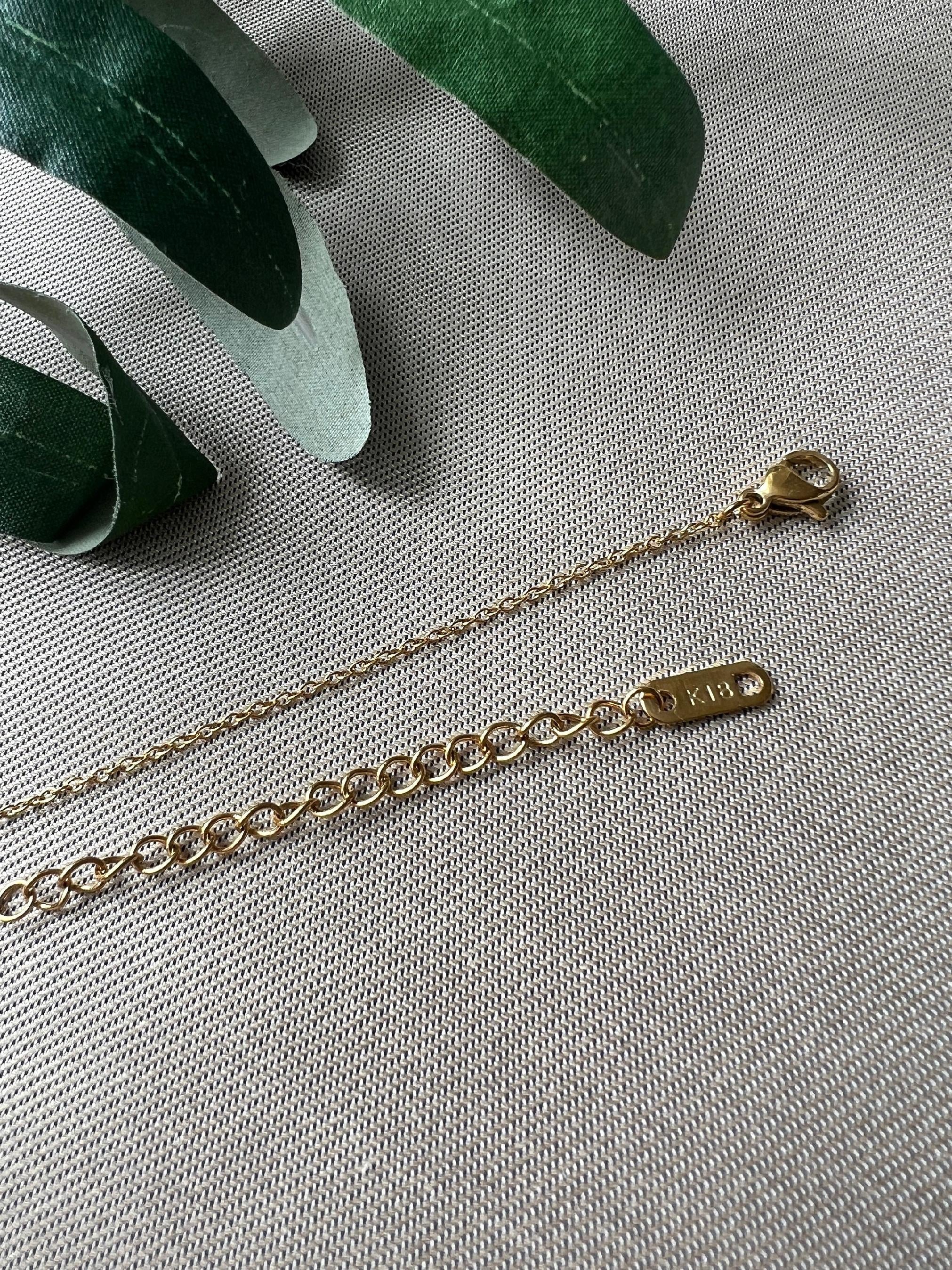 Geburtsblume Halskette, September, Geburtsmonat, Aster Blume, 18k Gold, wasserfest, Halskette für Frauen, Geschenk Trauzeugin-Halskette-Schmuckblüte