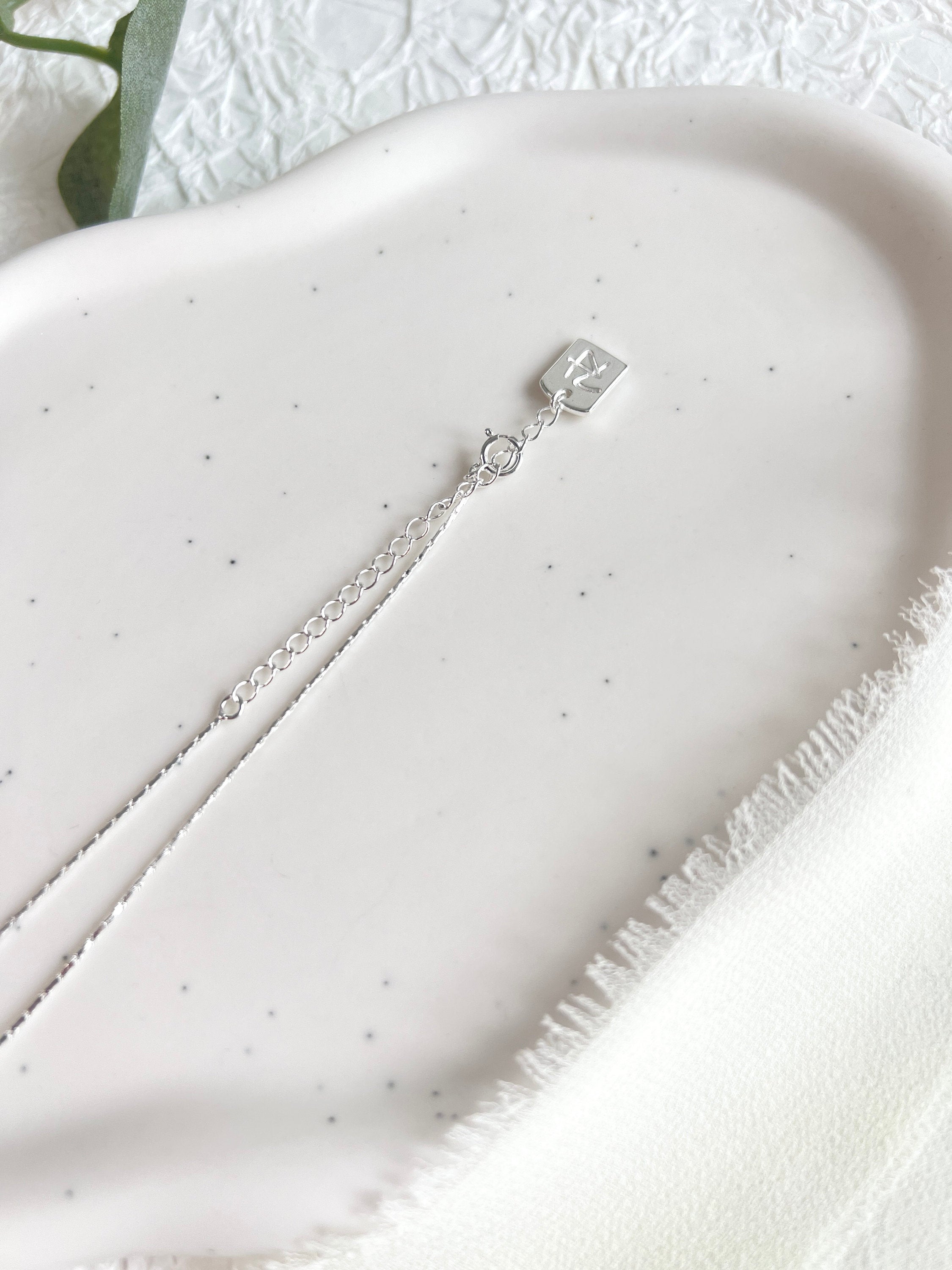 Perlen Halskette, 925 silber, Zarte Kette Braut Perle, Brautschmuck, feiner silberner Schmuck-Halskette-Schmuckblüte