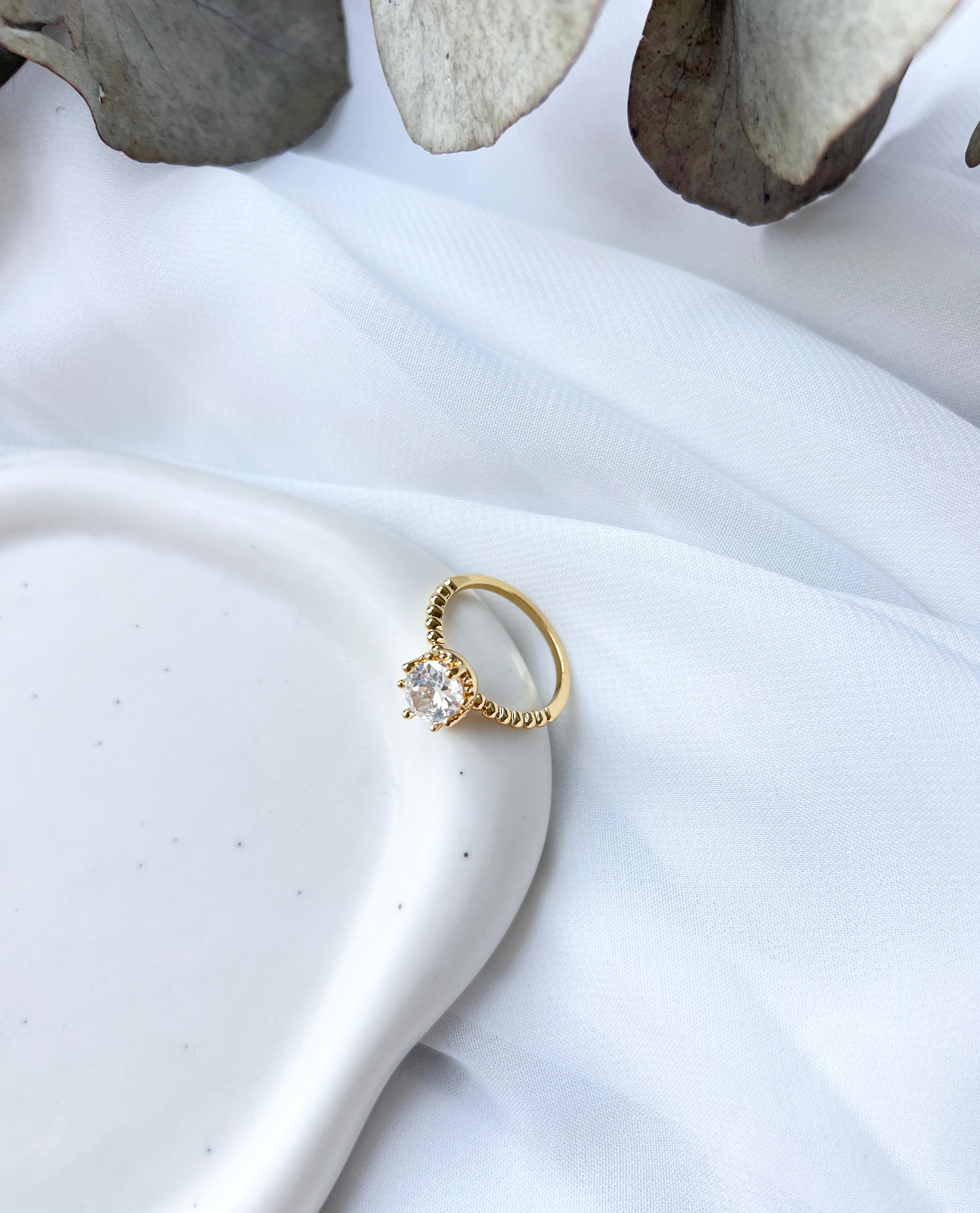 Ring, Gold, filigraner Damenring